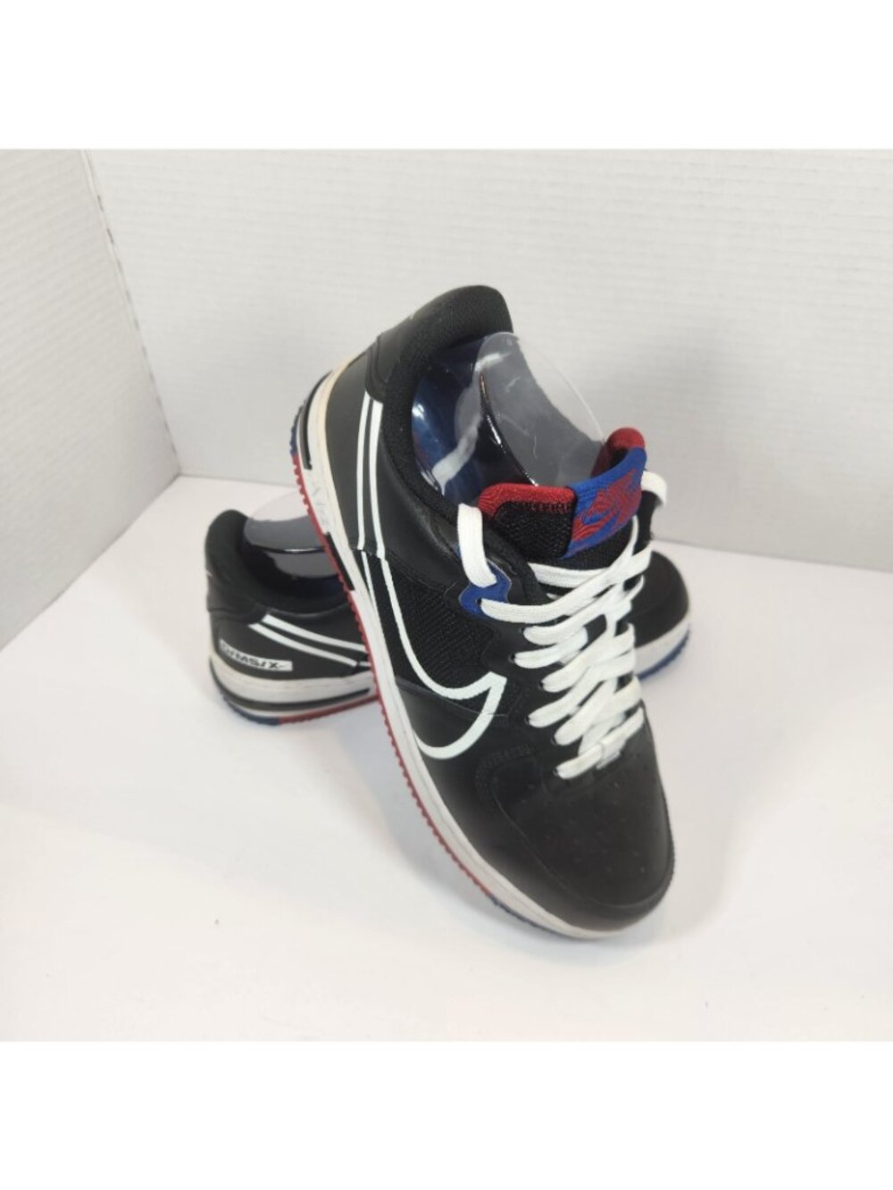 Nike Air Force 1 Low React D/MS/X USA Black Shoes Sneakers Mens US 8 UK 7 EURO41 - Picture 2 of 11